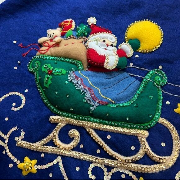 Handmade Tablecover or could be used as a Treeskirt 40” diameter - Picture 4 of 4